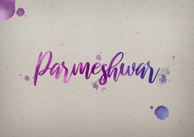 Parmeshwar Watercolor Name DP