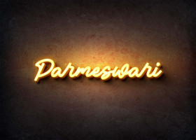 Glow Name Profile Picture for Parmeswari
