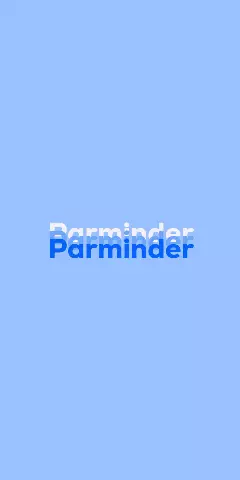 Parminder Name Wallpaper