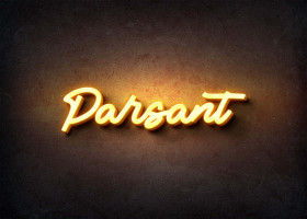 Glow Name Profile Picture for Parsant