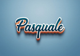 Cursive Name DP: Pasquale