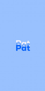 Name DP: Pat