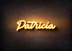 Glow Name Profile Picture for Patricia
