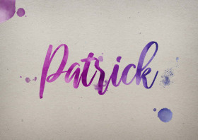 Patrick Watercolor Name DP