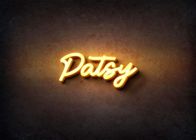 Glow Name Profile Picture for Patsy
