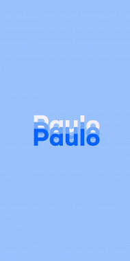 Name DP: Paulo