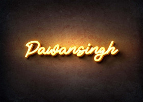 Glow Name Profile Picture for Pawansingh