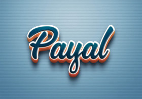 Cursive Name DP: Payal
