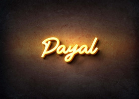 Glow Name Profile Picture for Payal