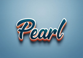 Cursive Name DP: Pearl