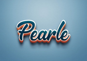 Cursive Name DP: Pearle