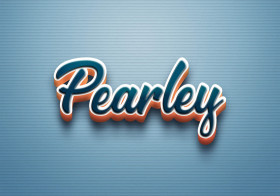 Cursive Name DP: Pearley