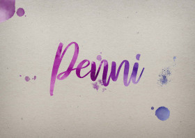 Penni Watercolor Name DP