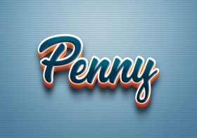 Cursive Name DP: Penny