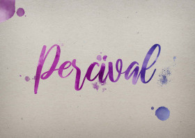 Percival Watercolor Name DP