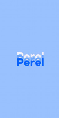 Name DP: Perel