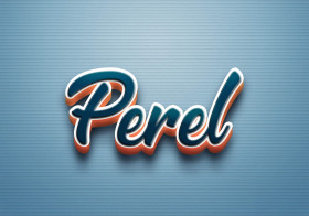 Cursive Name DP: Perel