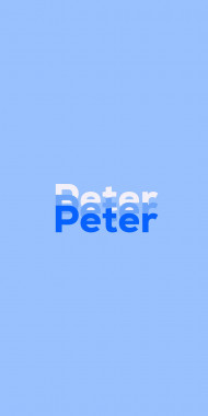 Name DP: Peter