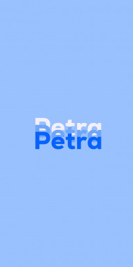 Name DP: Petra