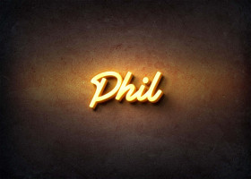 Glow Name Profile Picture for Phil