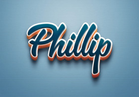 Cursive Name DP: Phillip