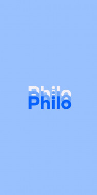 Name DP: Philo