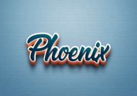 Cursive Name DP: Phoenix