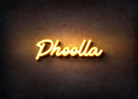 Glow Name Profile Picture for Phoolla