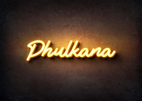 Glow Name Profile Picture for Phulkana