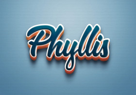 Cursive Name DP: Phyllis