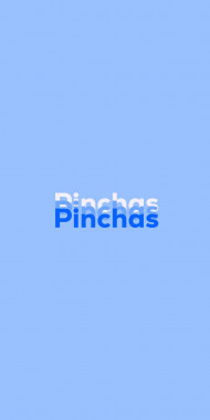 Name DP: Pinchas
