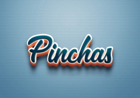 Cursive Name DP: Pinchas