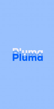 Name DP: Pluma