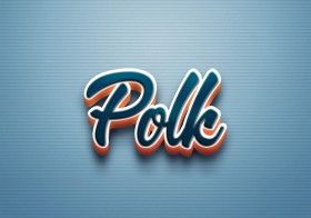 Cursive Name DP: Polk