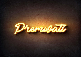 Glow Name Profile Picture for Premwati