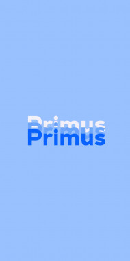 Name DP: Primus