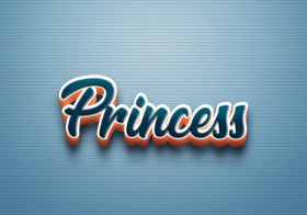 Cursive Name DP: Princess