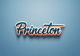 Cursive Name DP: Princeton