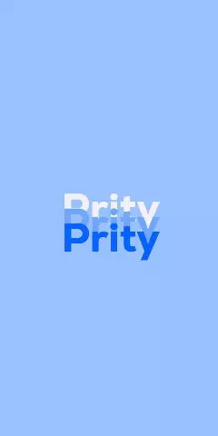 Name DP: Prity
