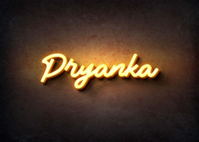 Glow Name Profile Picture for Pryanka