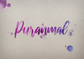 Puranmal Watercolor Name DP