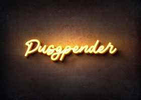 Glow Name Profile Picture for Pusgpender