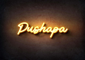 Glow Name Profile Picture for Pushapa