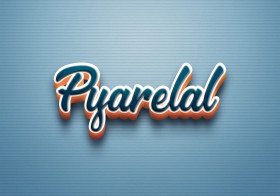 Cursive Name DP: Pyarelal