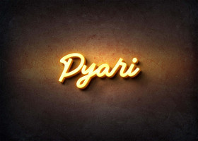 Glow Name Profile Picture for Pyari