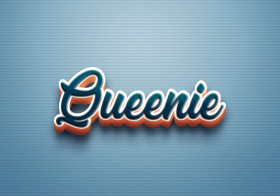 Cursive Name DP: Queenie