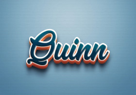 Cursive Name DP: Quinn