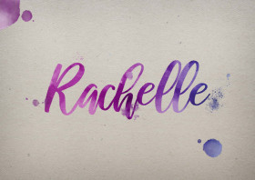 Rachelle Watercolor Name DP