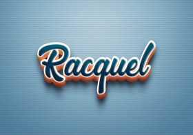 Cursive Name DP: Racquel