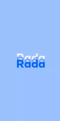 Name DP: Rada